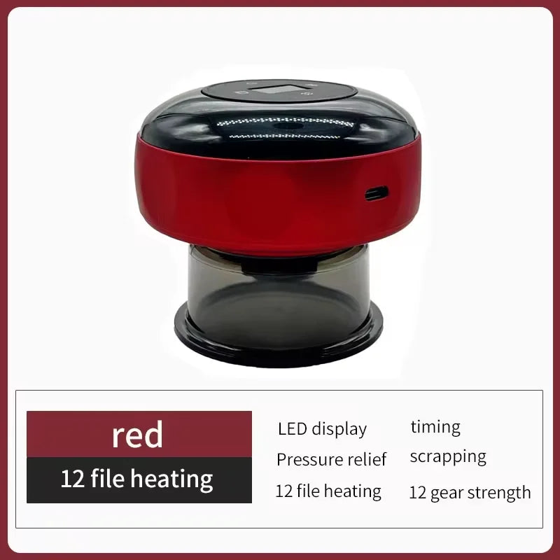 Appareil de massage corporel à ventouse chauffante